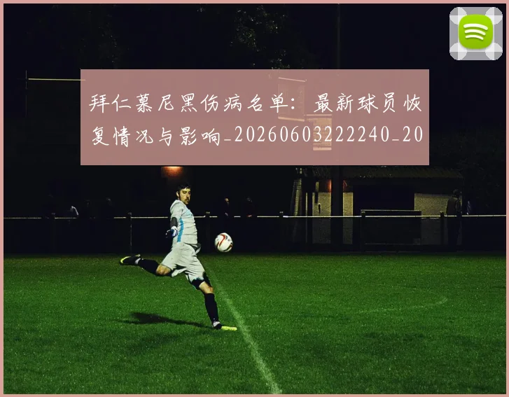 拜仁慕尼黑伤病名单:最新球员恢复情况与影响_20260603222240_20260707014556