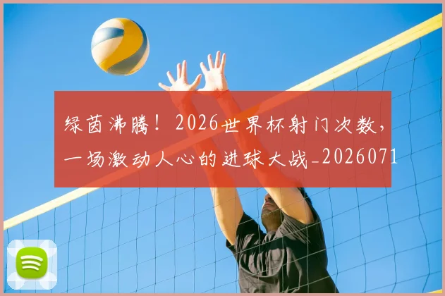 绿茵沸腾！2026世界杯射门次数，一场激动人心的进球大战_20260710003742